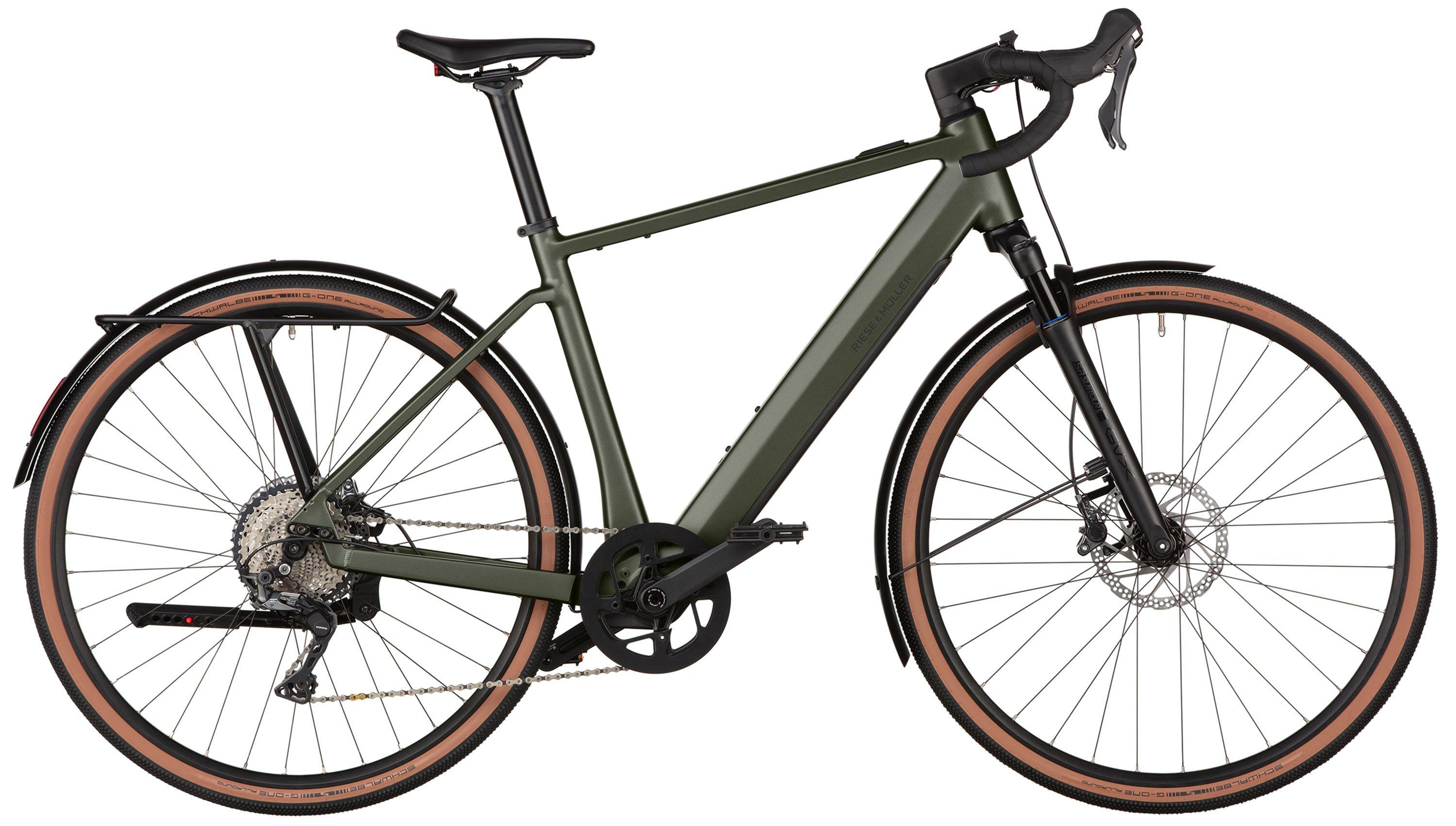Riese & Müller UBN Five commute Testbike Grün/Braun