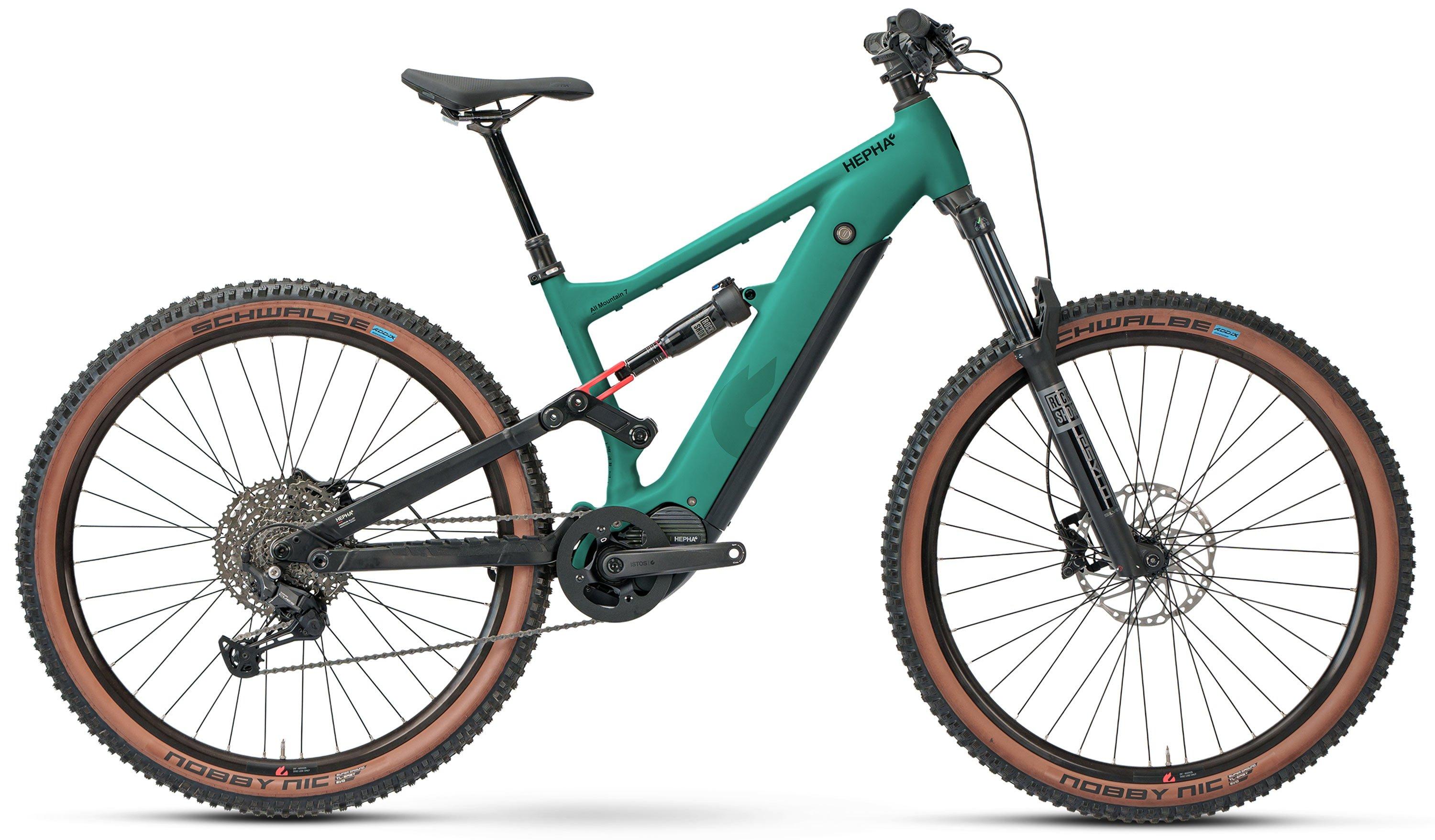 HEPHA All Mountain 7 Alloy Performance Blau/Grün/Türkis