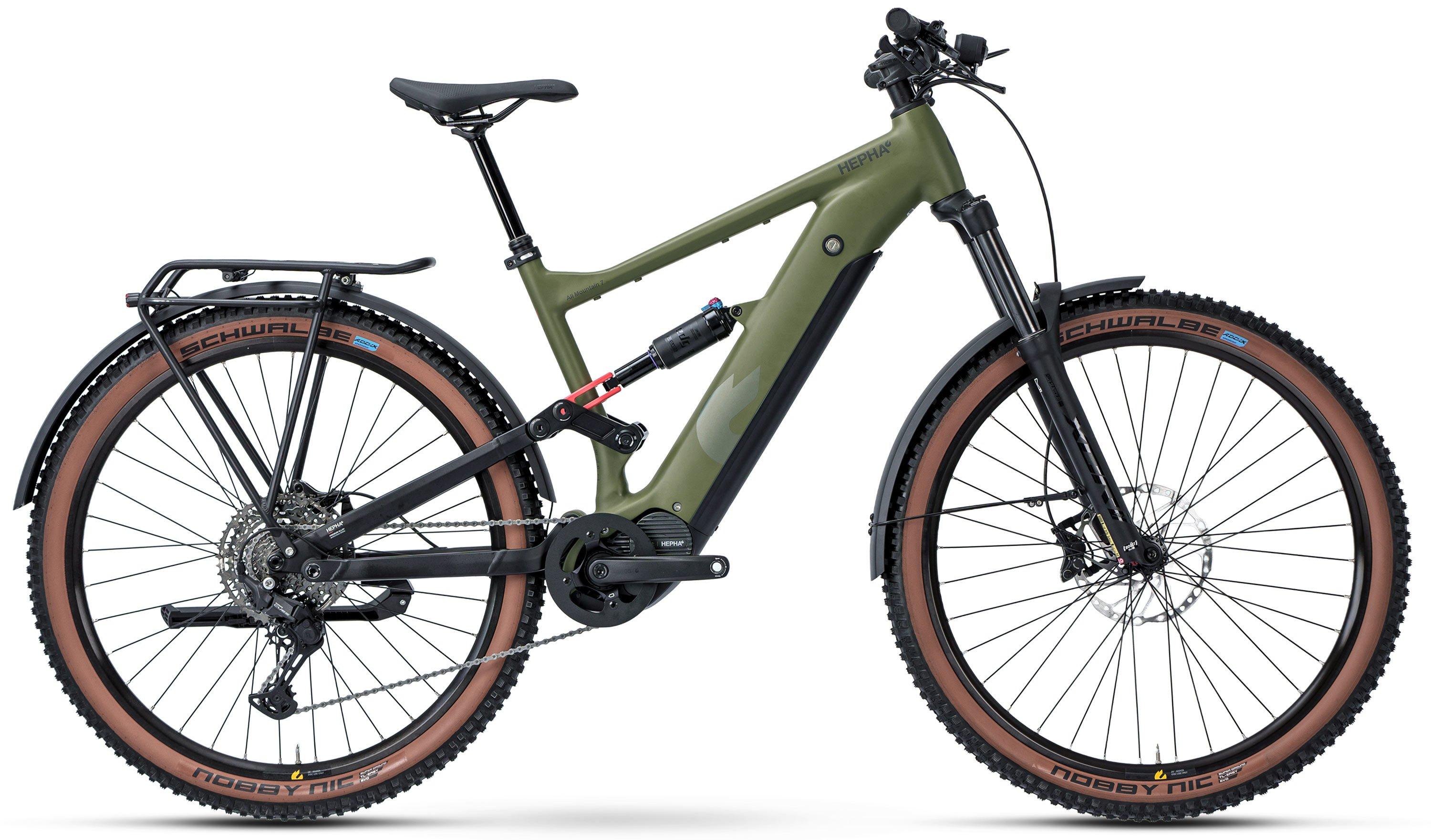 HEPHA All Mountain 7 Alloy Long Range SUV Grün