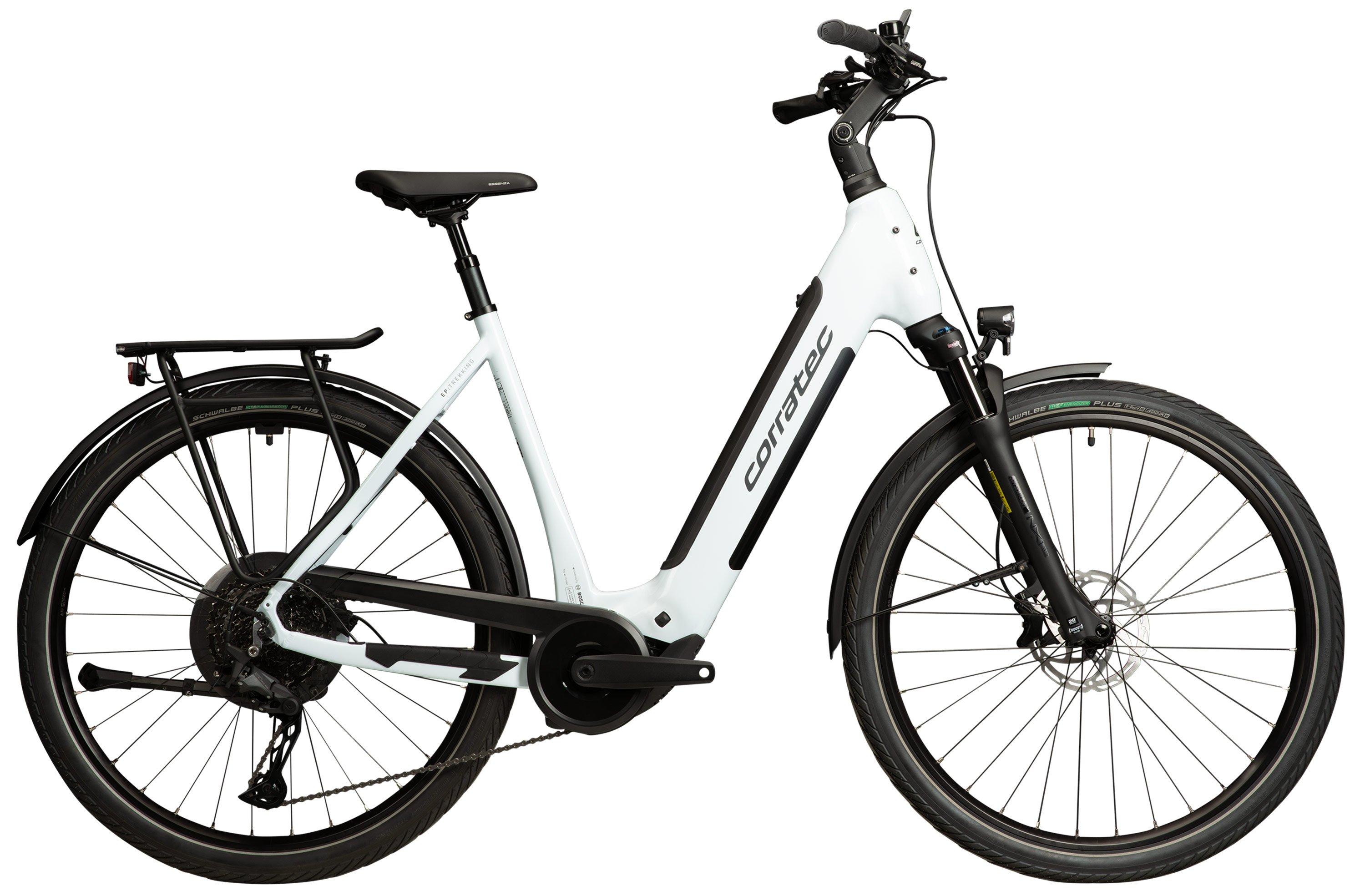 Corratec E-Power Trekking 28 CX8 Wave Weiß/Schwarz/Grau