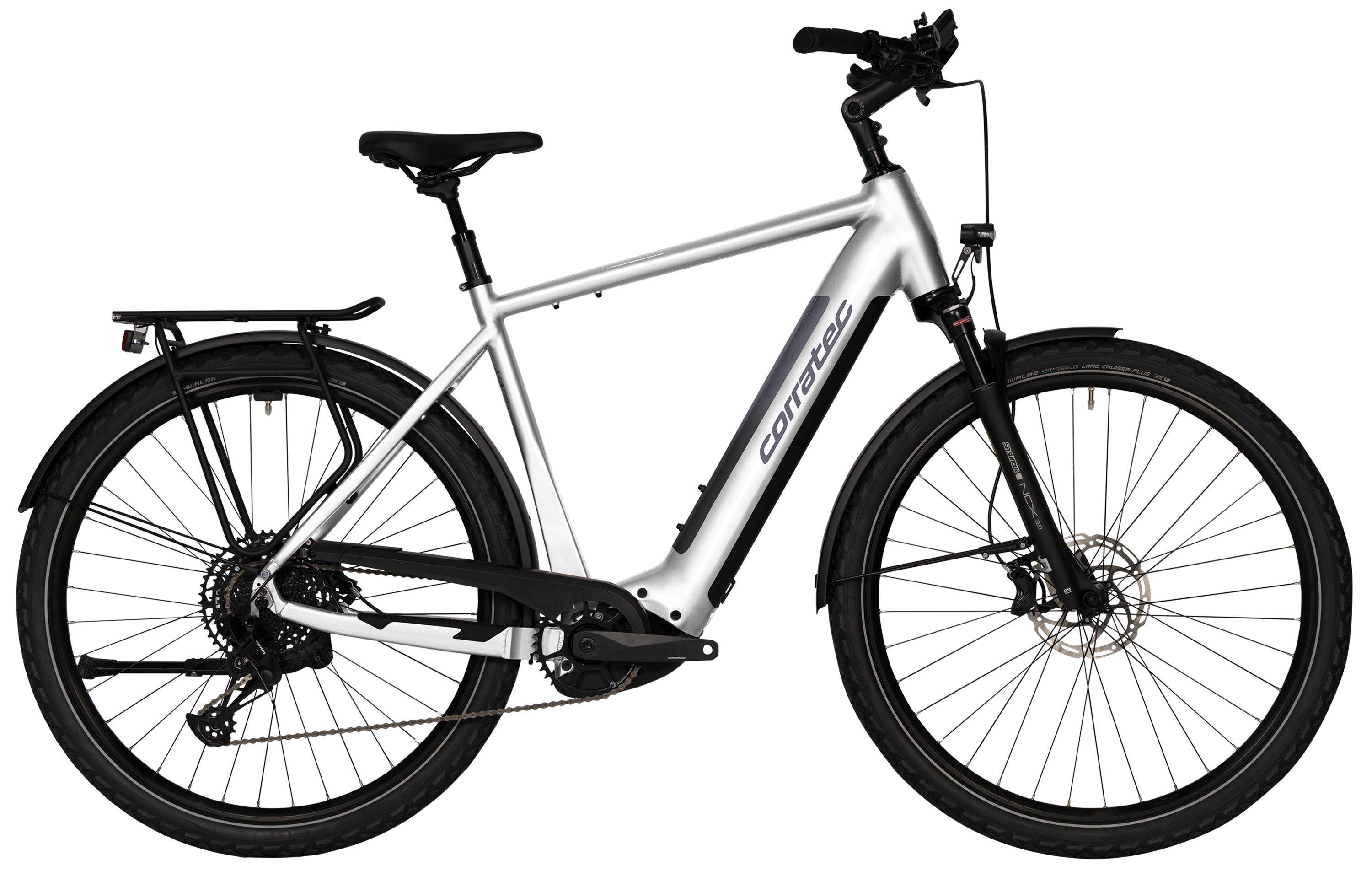 Corratec E-Power Trekking 28 CX8 Gent Weiß/Schwarz/Grau