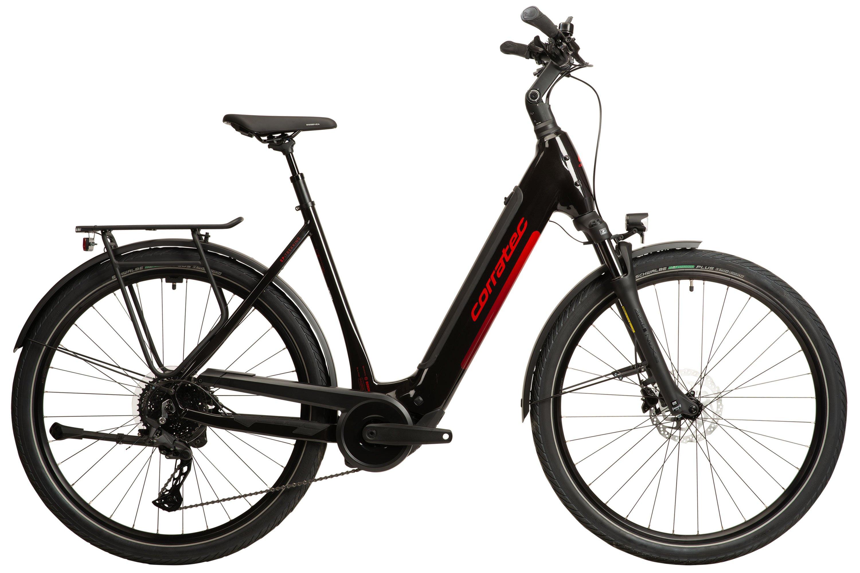 Corratec E-Power Trekking 28 CX6 Wave Schwarz/Rot