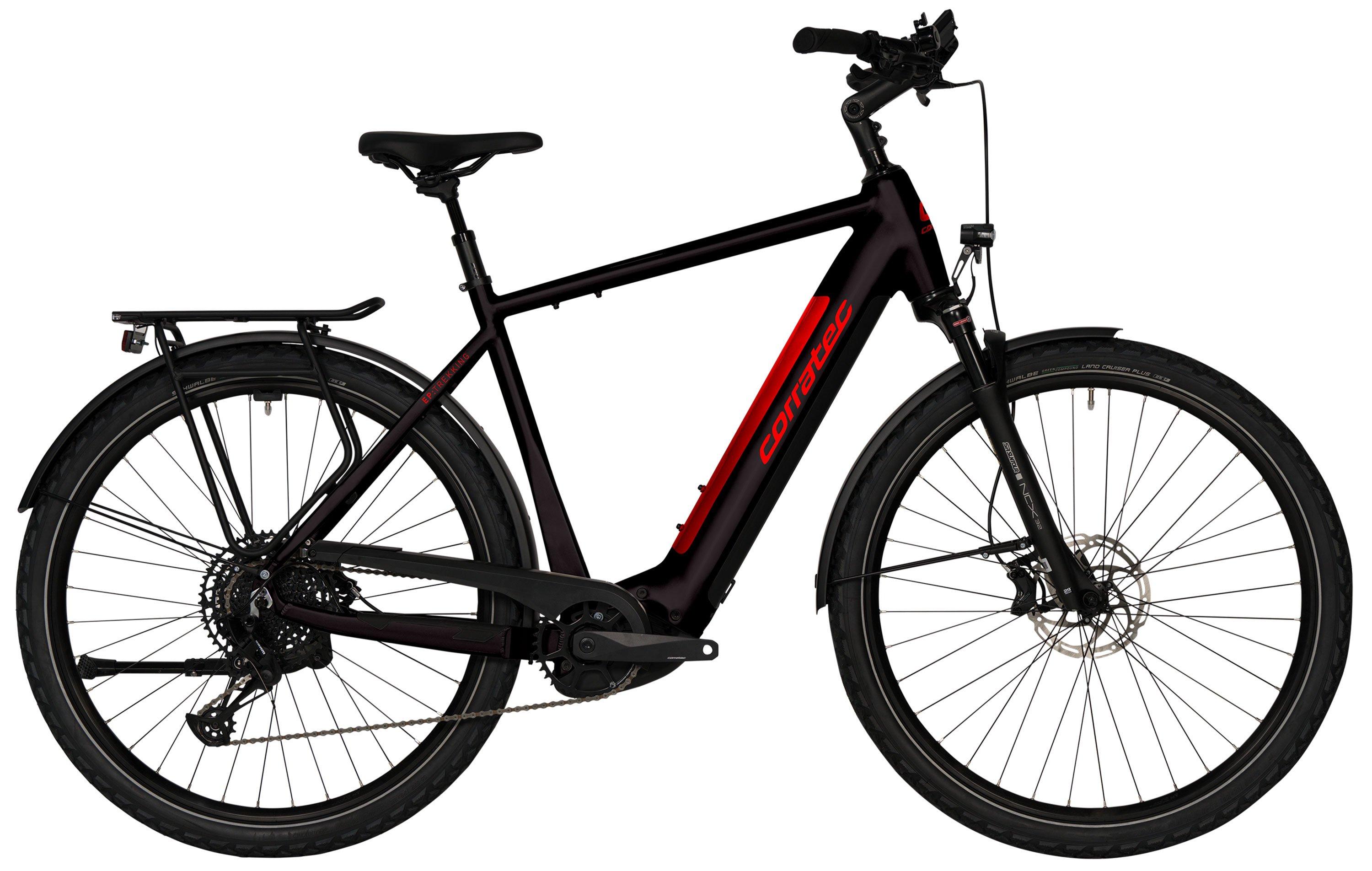 Corratec E-Power Trekking 28 CX6 Gent Schwarz/Rot