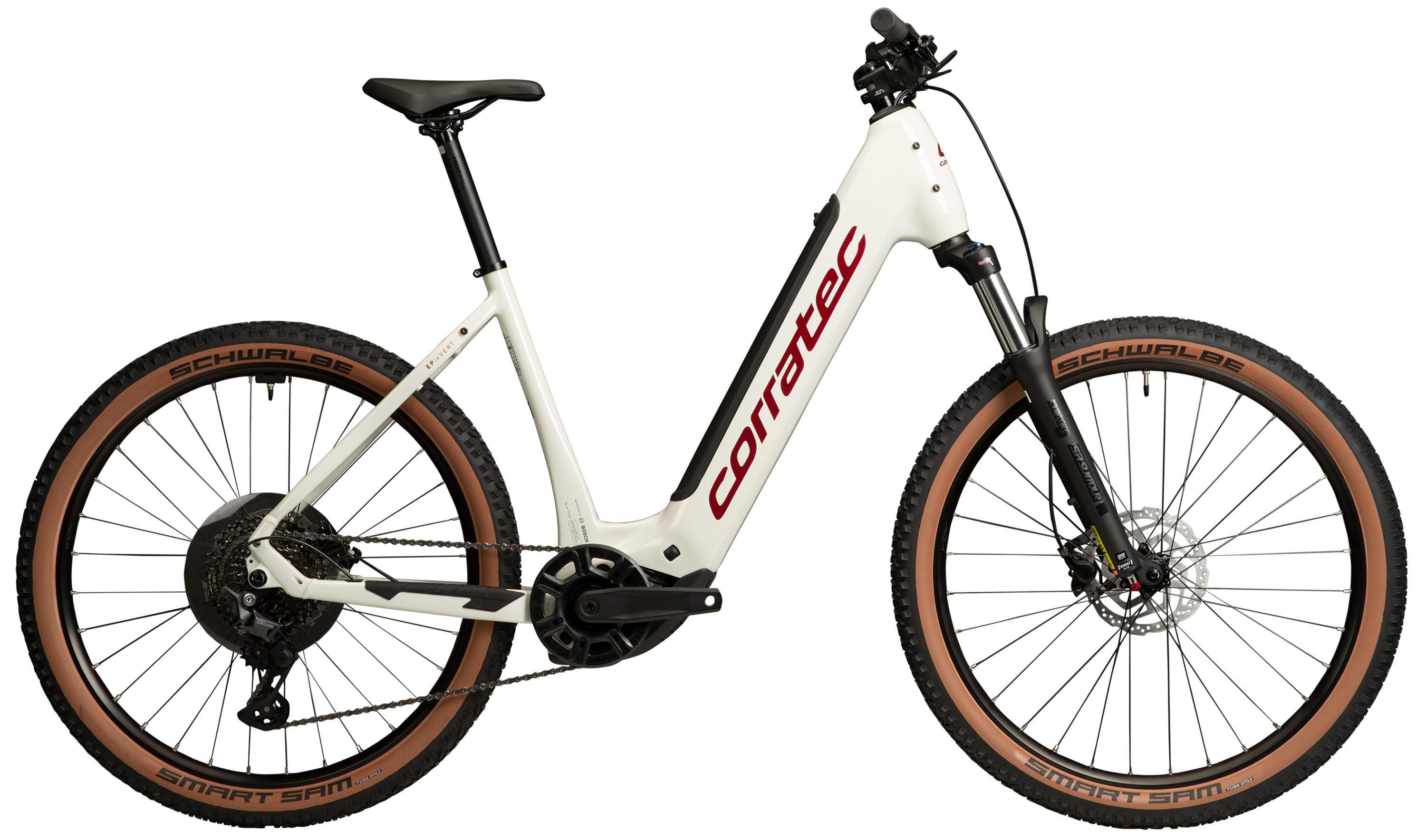 Corratec E-Power X-Vert Race Wave 600 Weiß/Rot/Grau