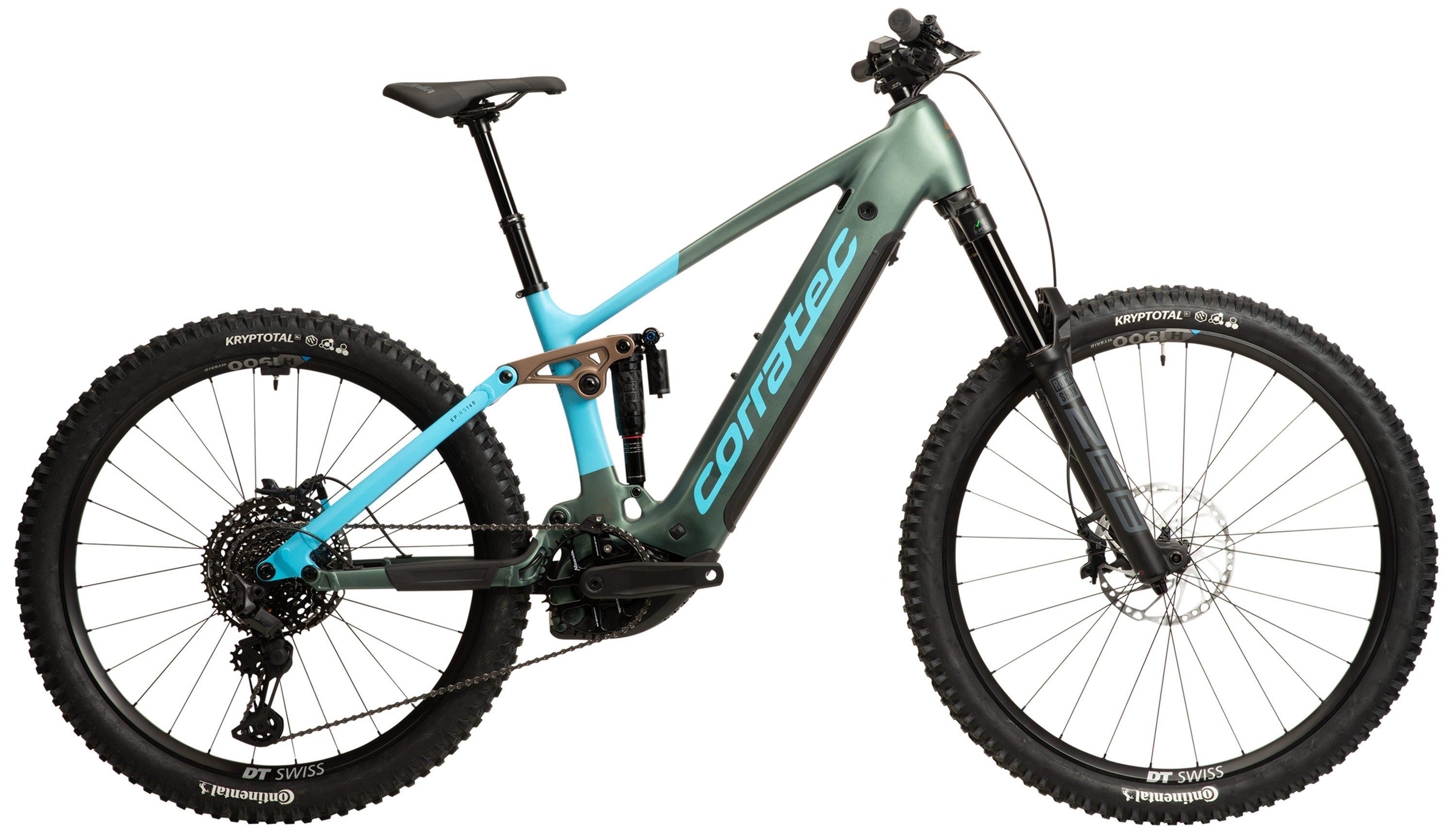 Corratec E-Power RS 160 Pro Team Blau/Grün/Türkis