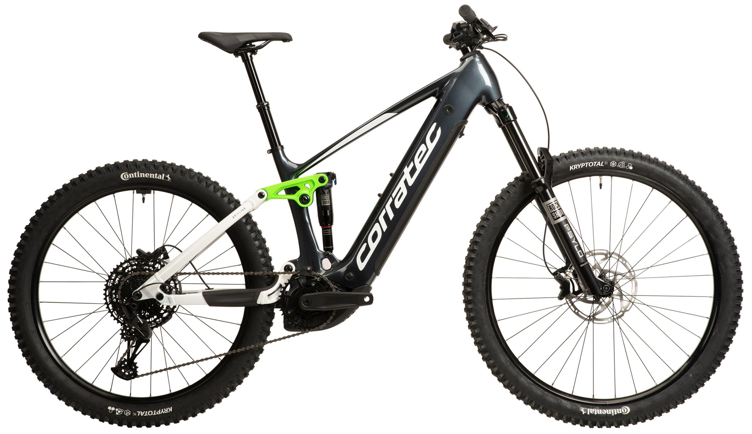 Corratec E-Power RS 160 Elite 600 Weiß/Anthrazit/Grün