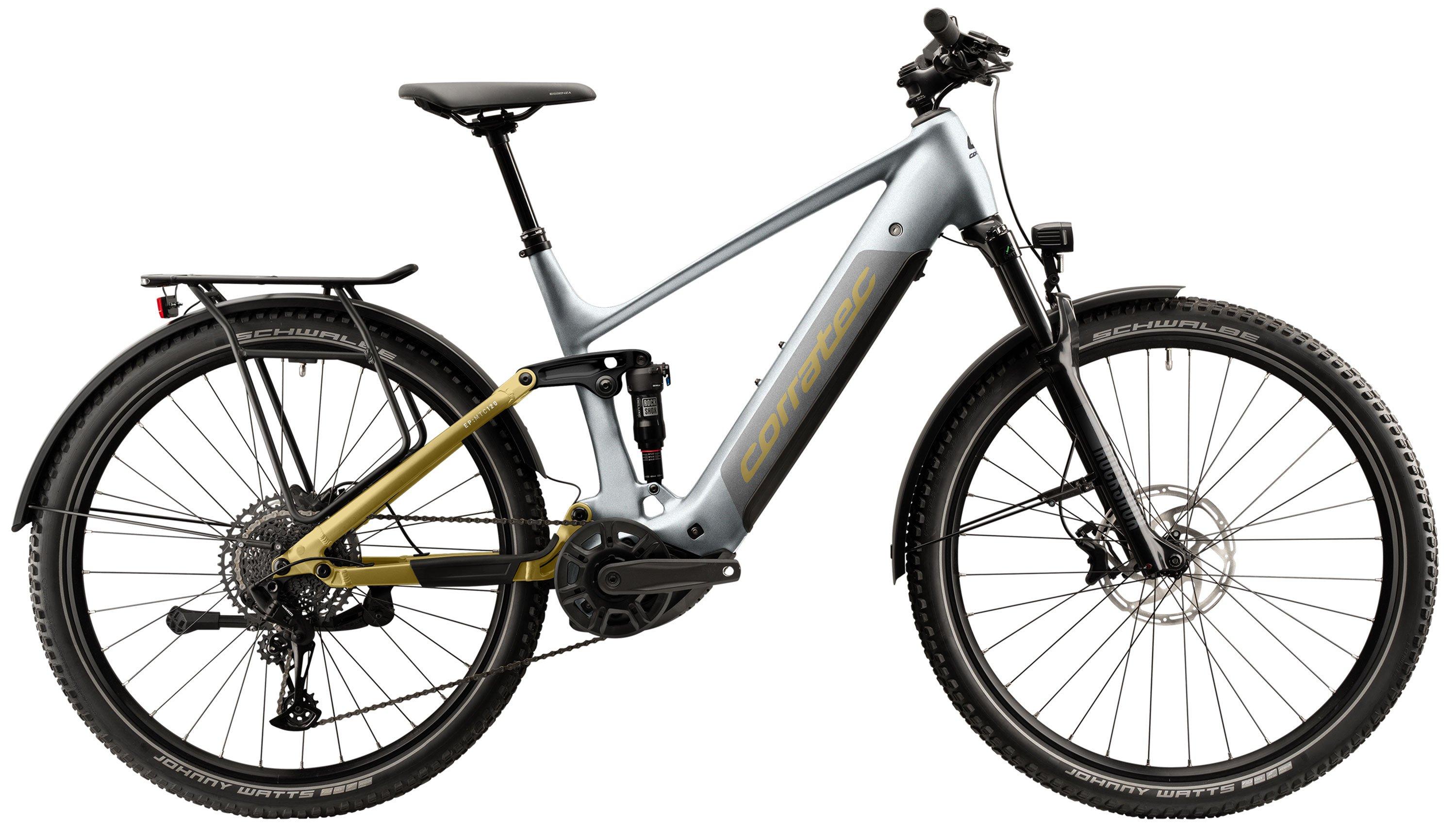 Corratec E-Power MTC 120 Pro Grau/Silber/Gold