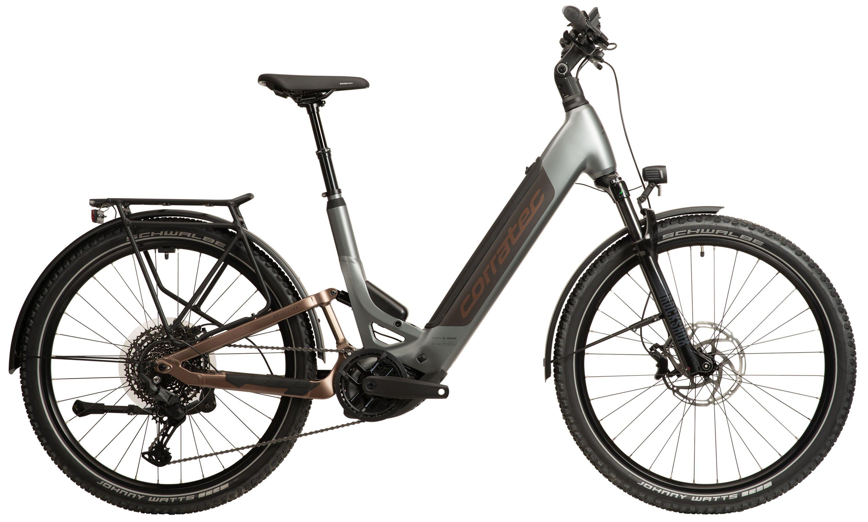 Corratec E-Power MTC 100 Wave CX8 Grau/Silber/Bronze