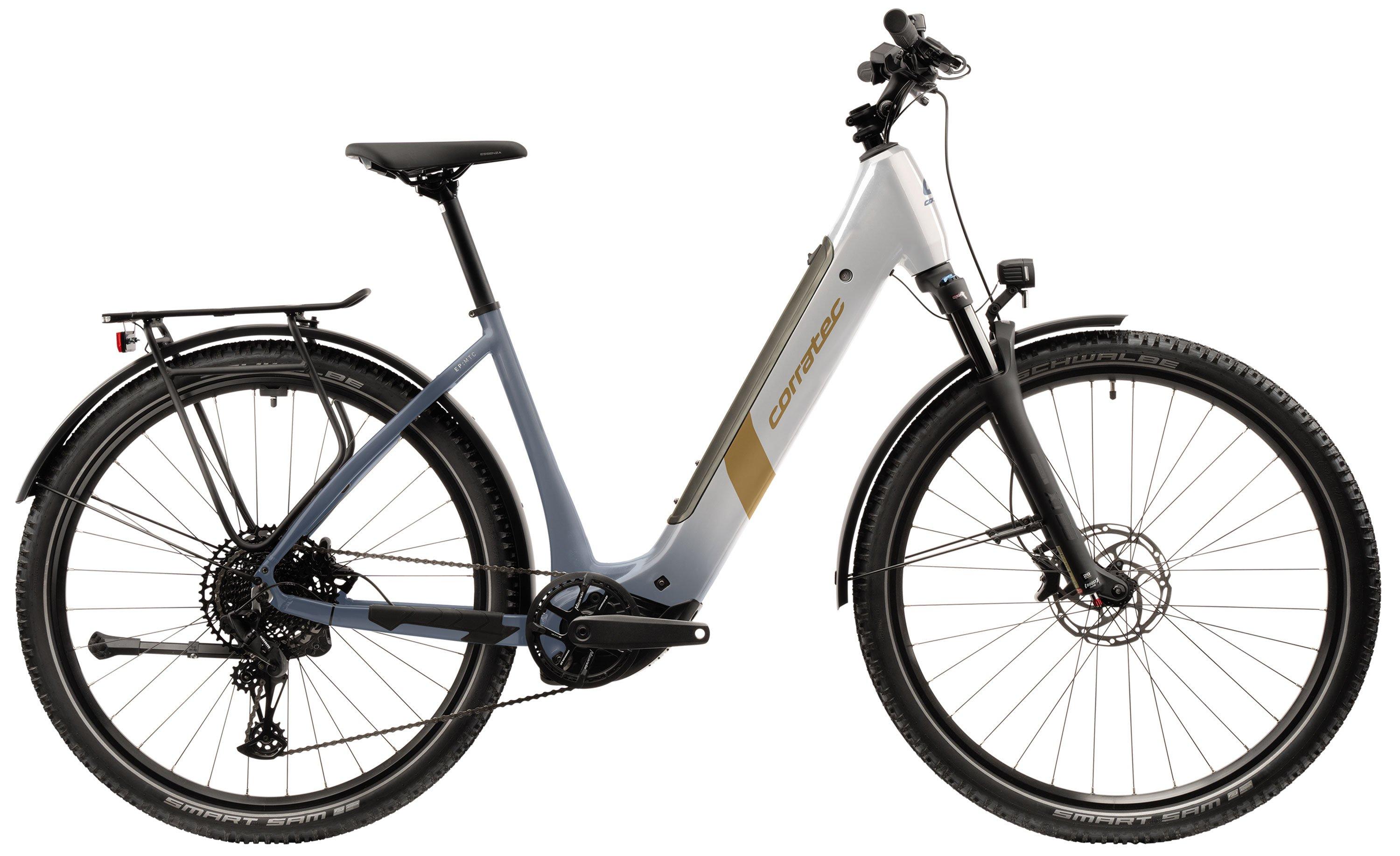 Corratec E-Power MTC Elite CX8 Wave Weiß/Silber/Beige