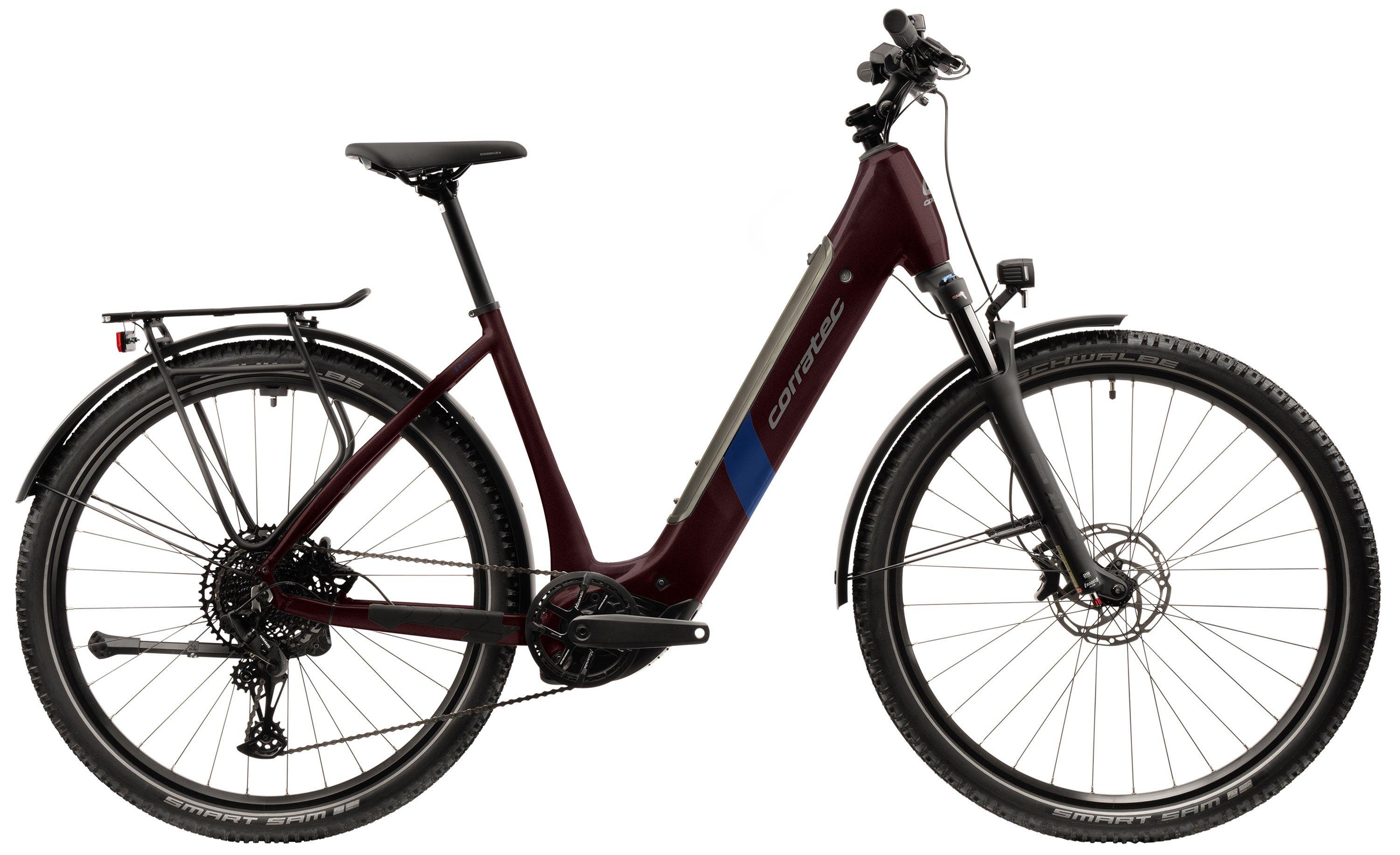 Corratec E-Power MTC CX6 Wave Rot/Blau/Braun