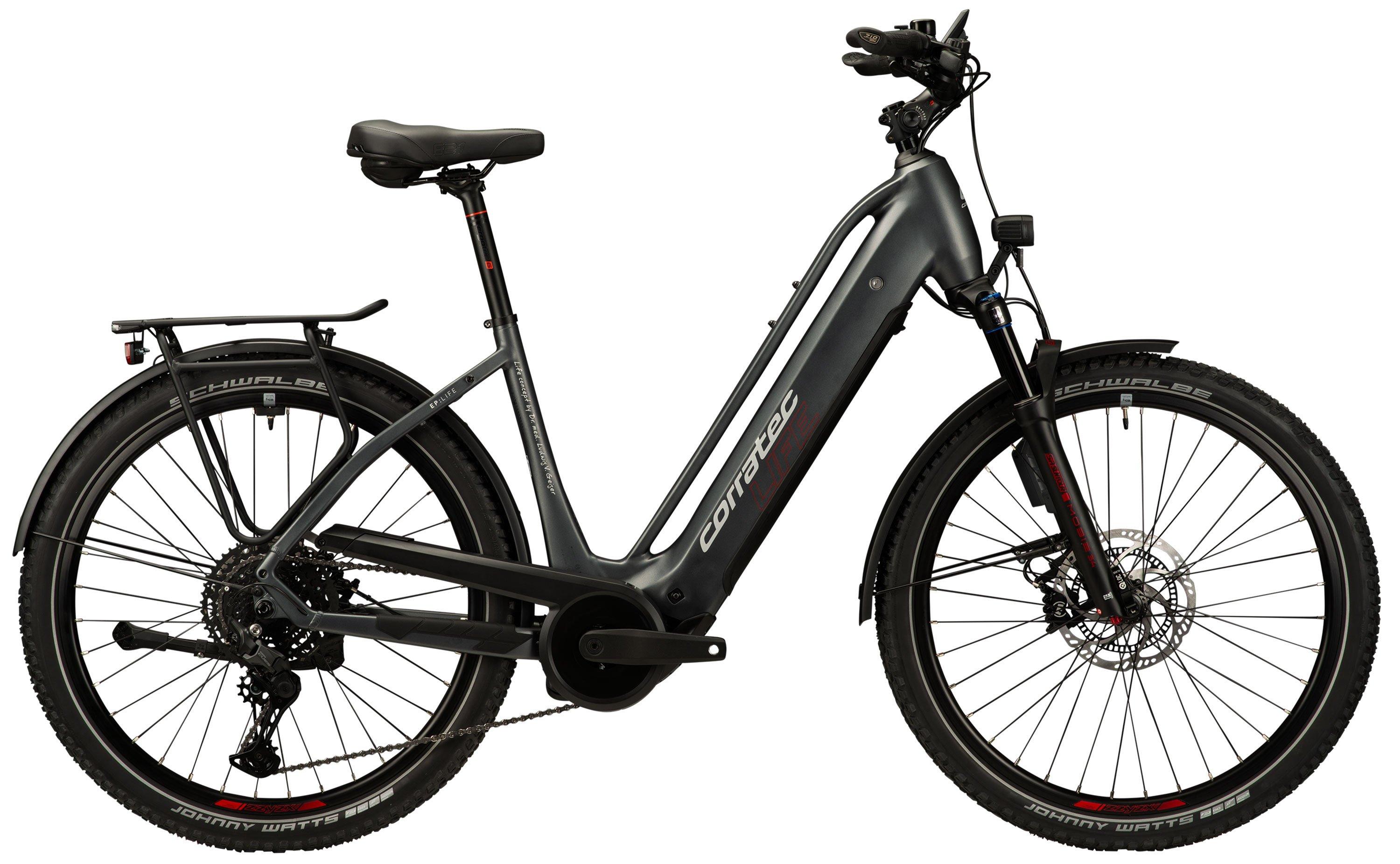 Corratec Life CX8 Automatic Schwarz/Anthrazit/Grau
