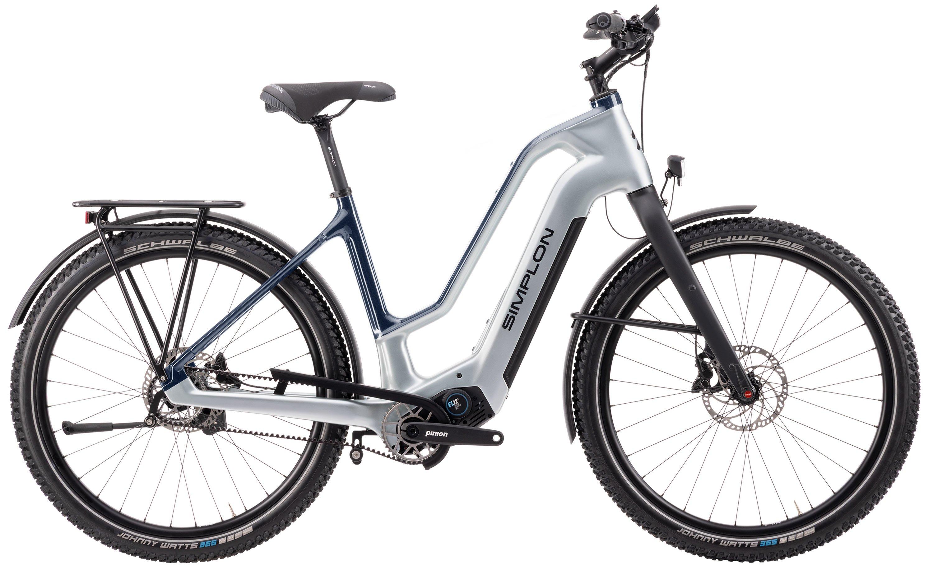 Simplon KAGU :ePinion mid Premium+ Grau/Blau/Silber