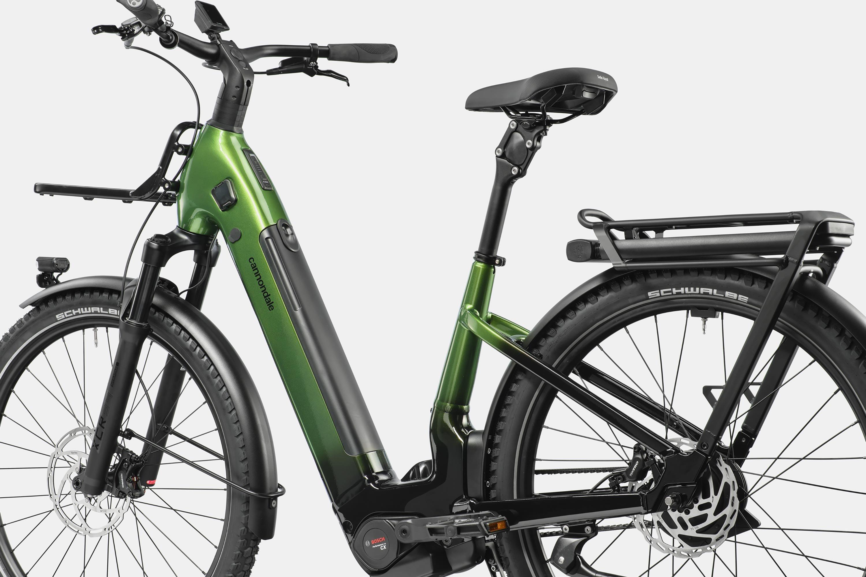 Cannondale Tesoro Automatiq Low StepThru Schwarz/Grün – Image 4