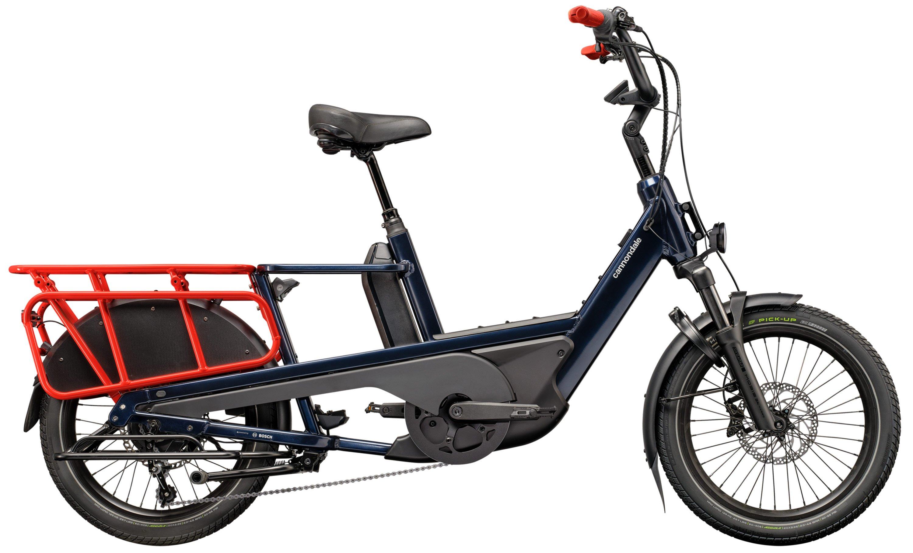 Cannondale Cargowagen Neo 1 Schwarz/Blau – Image 1