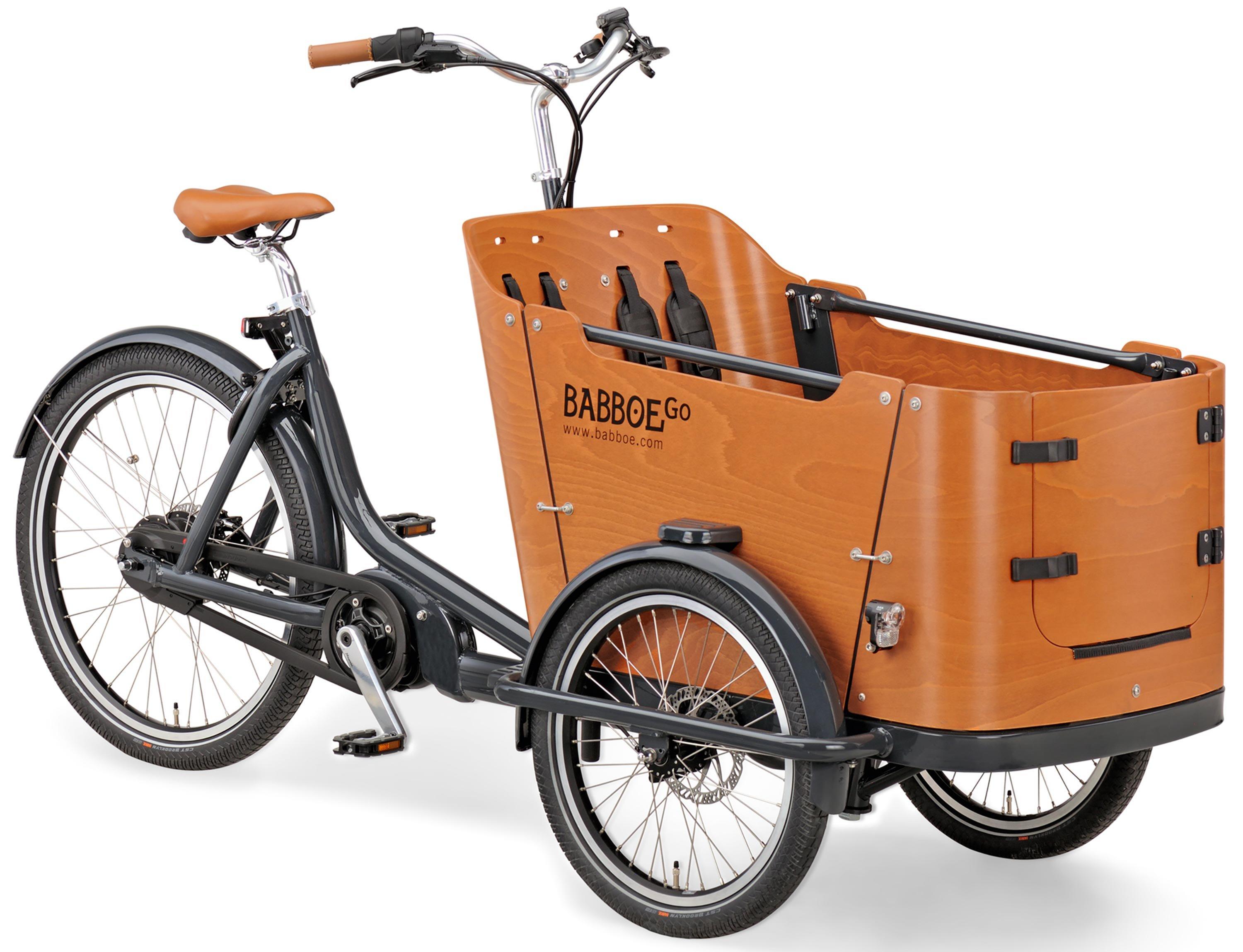 Babboe Go Mountain Schwarz/Braun
