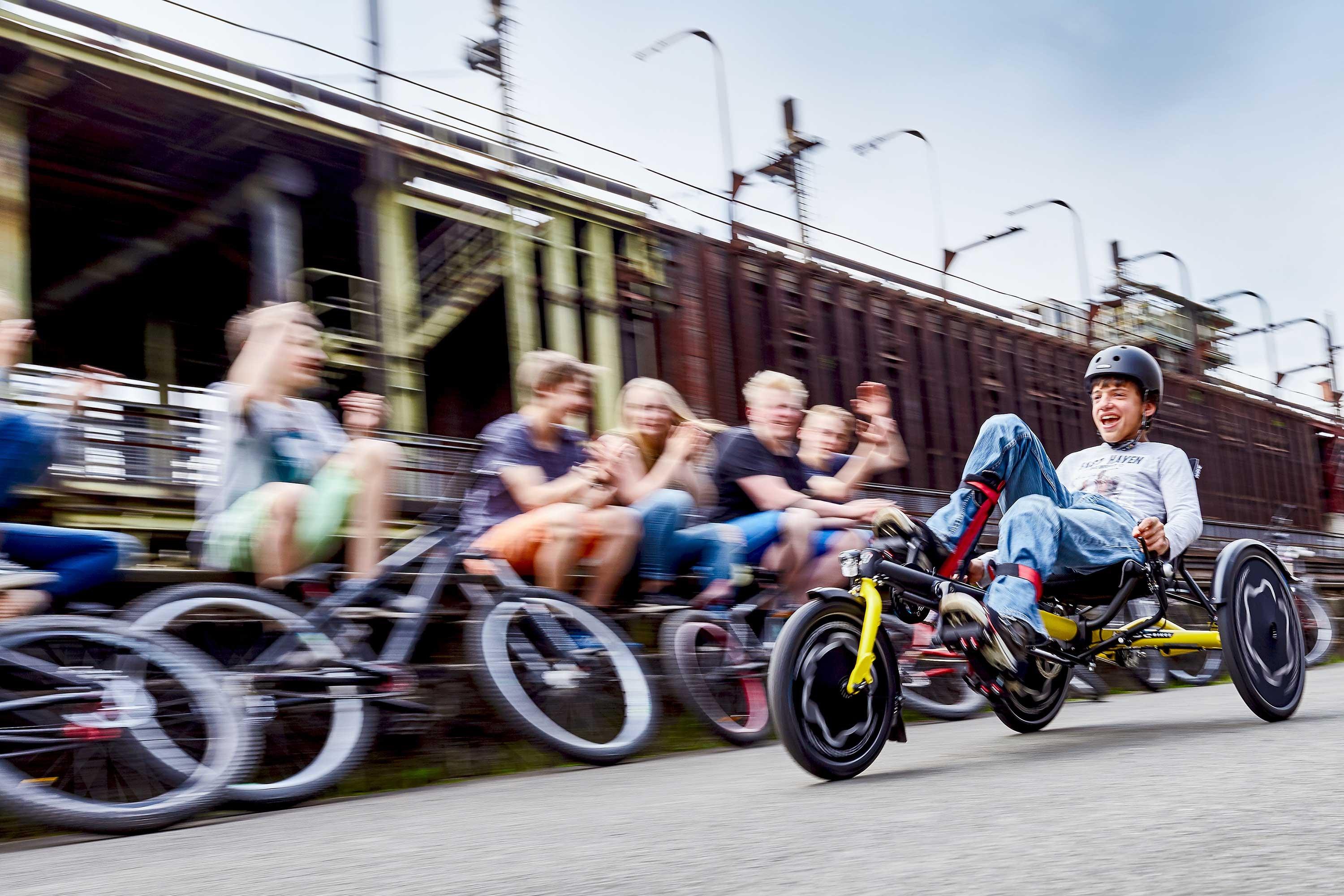 Hase Bikes Trix Schwarz/Gelb – Image 4