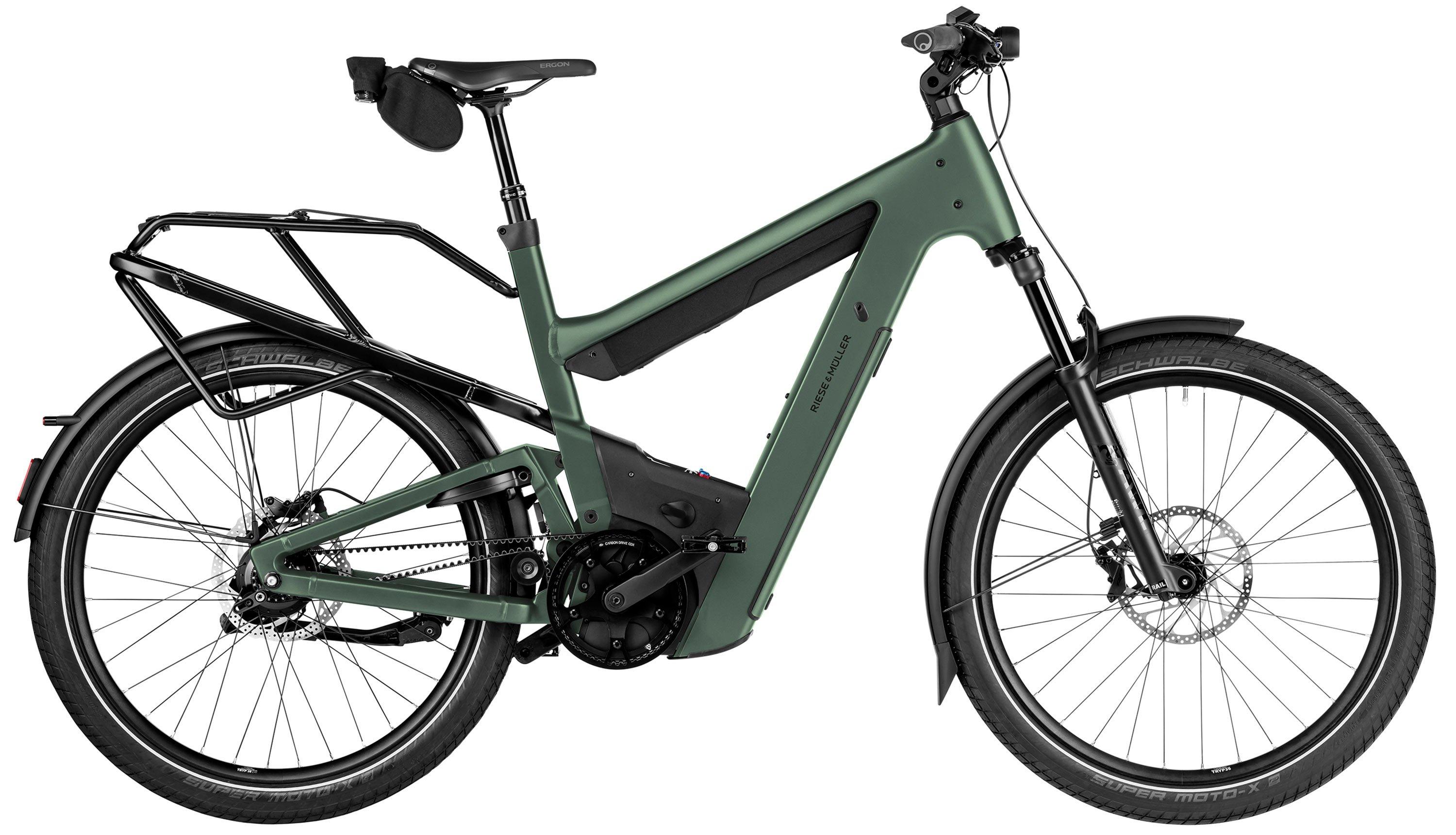 Riese & Müller Superdelite5 rohloff Schwarz/Grün – Image 3