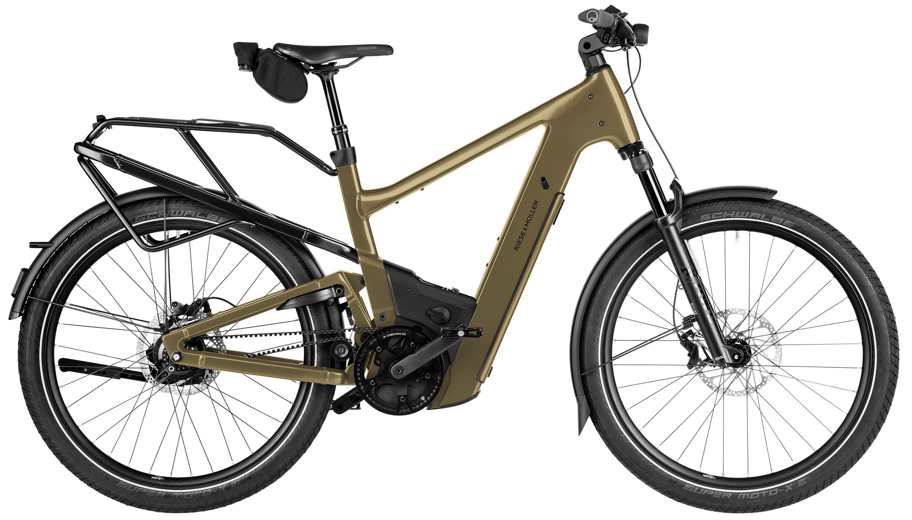 Riese & Müller Delite5 rohloff Schwarz/Grün/Braun/Gold – Image 2