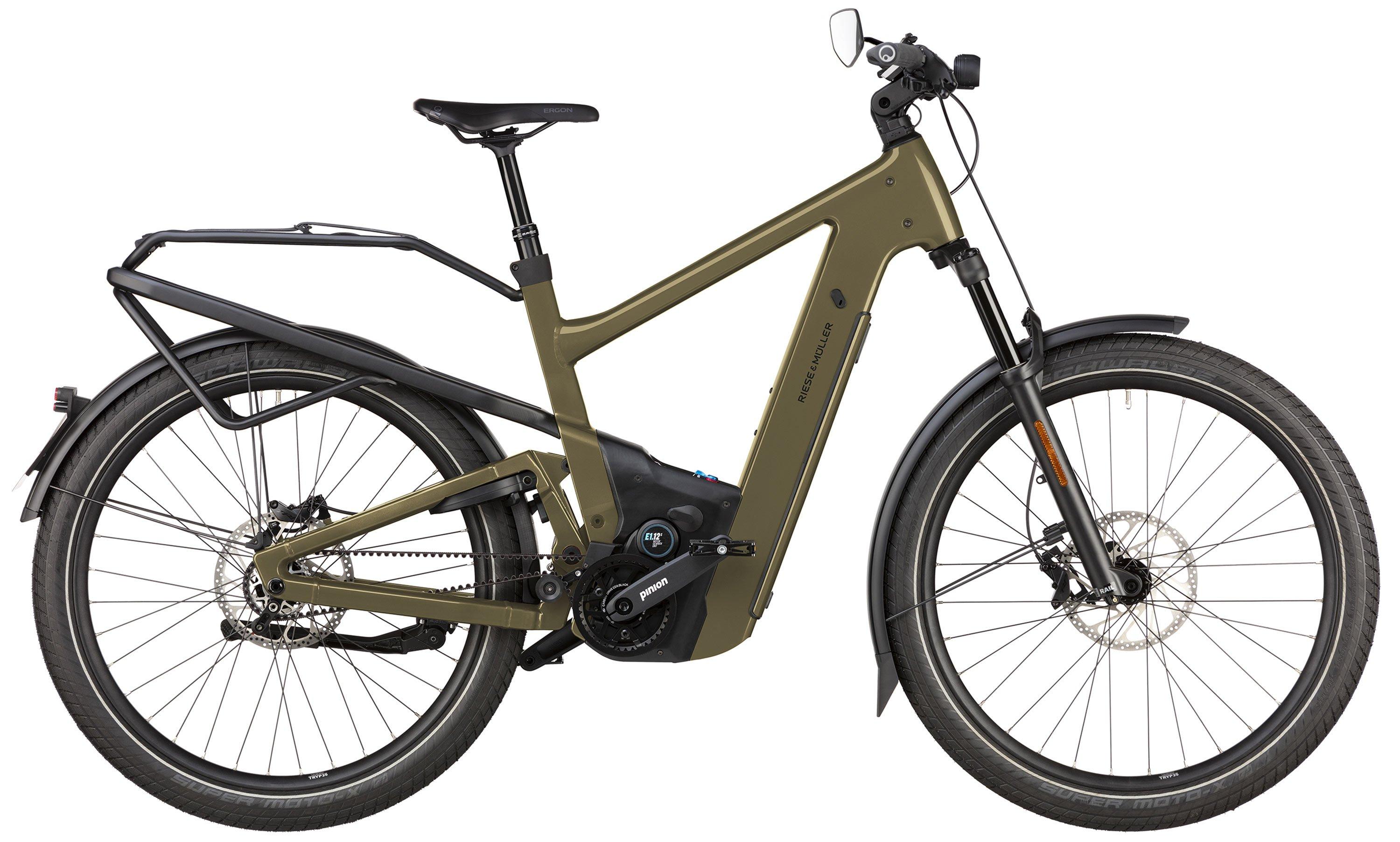 Riese & Müller Delite5 pinion HS Schwarz/Grün/Braun/Gold – Image 2