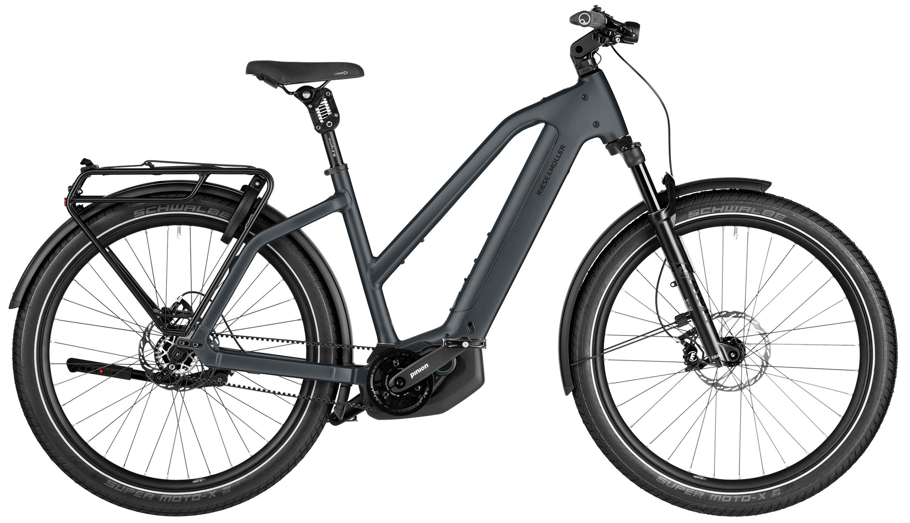 Riese & Müller Charger5 Mixte pinion Anthrazit/Grau