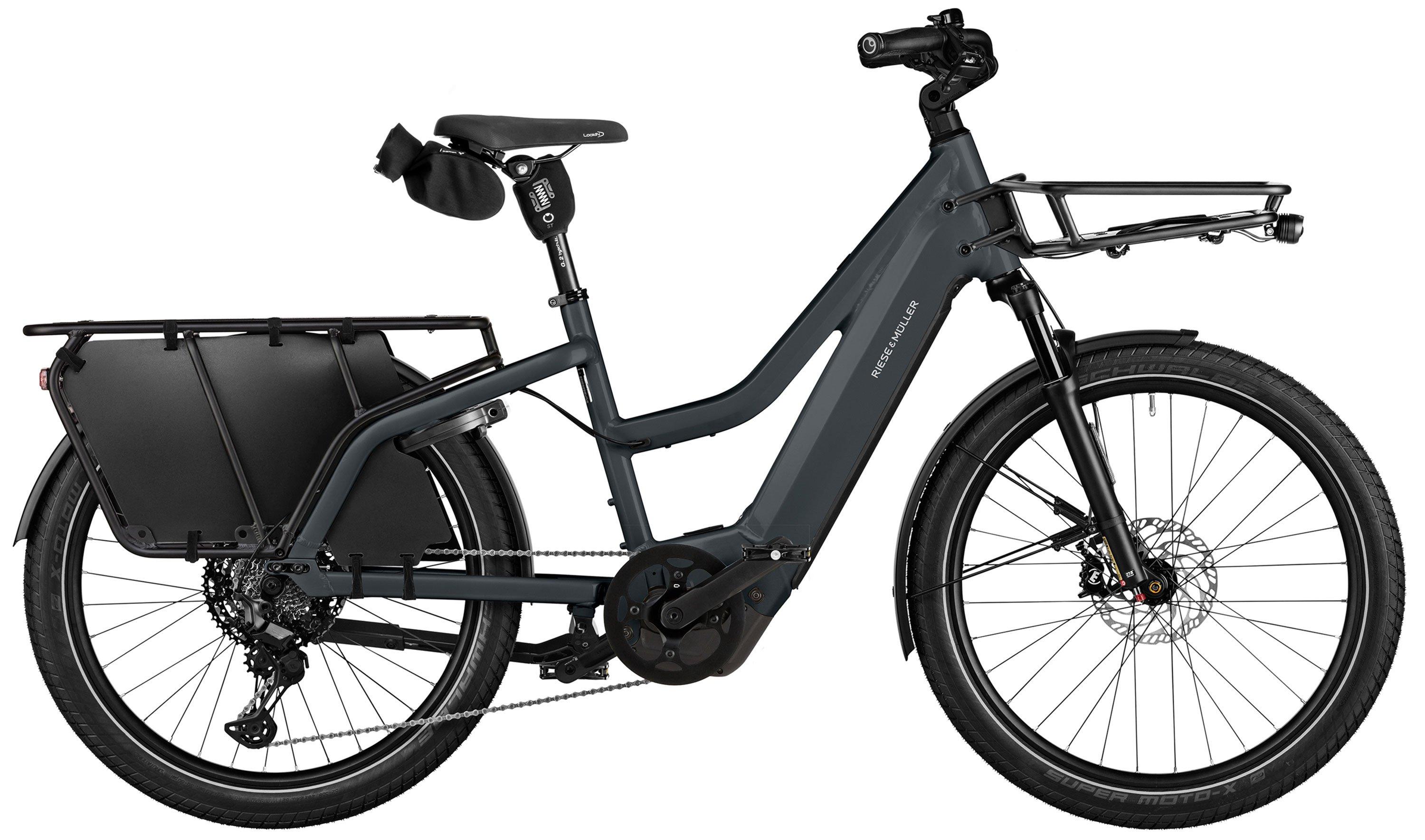 Riese & Müller Multicharger3 Mixte touring Schwarz/Anthrazit/Grau
