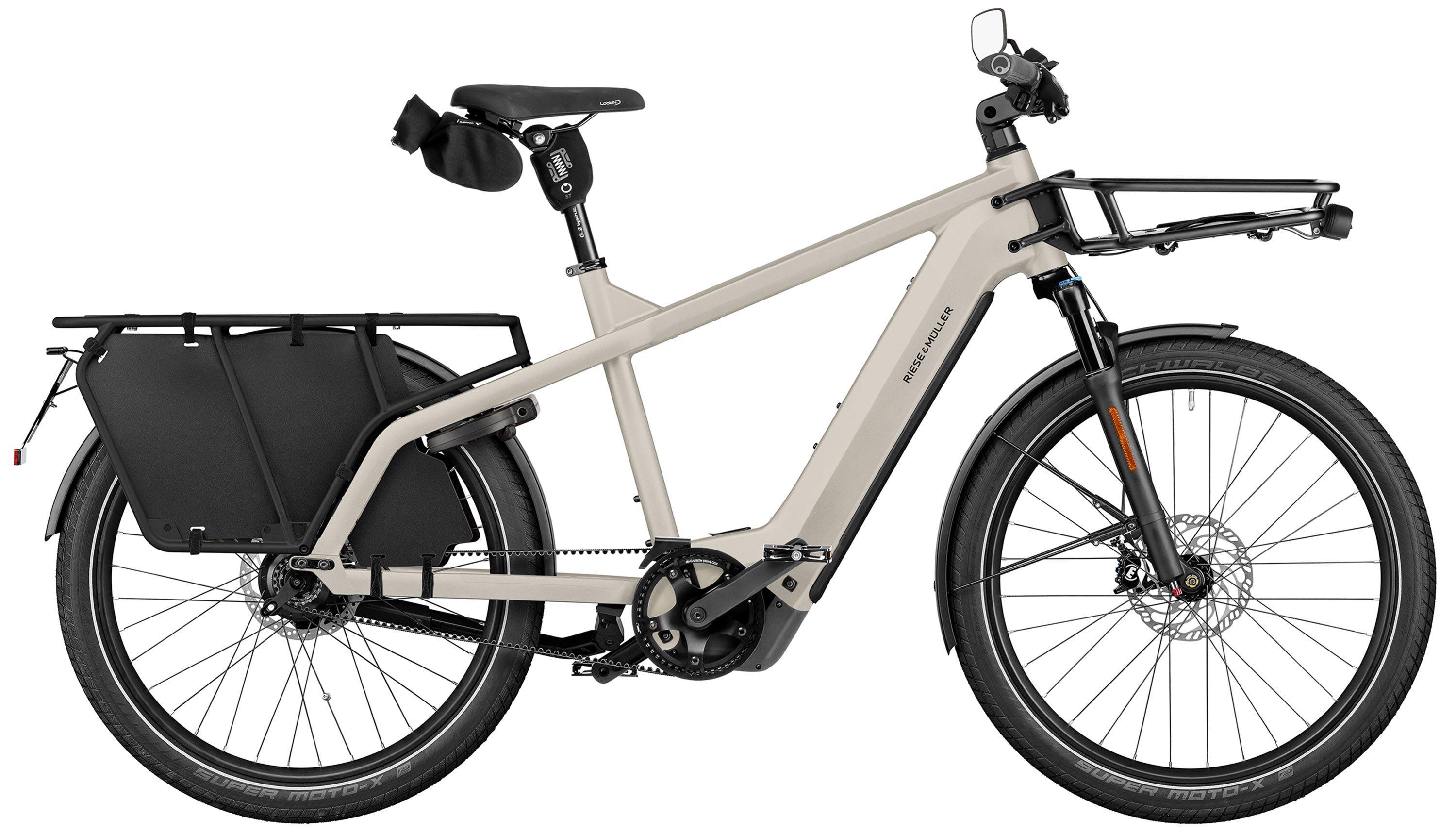 Riese & Müller Multicharger3 rohloff HS Schwarz/Beige