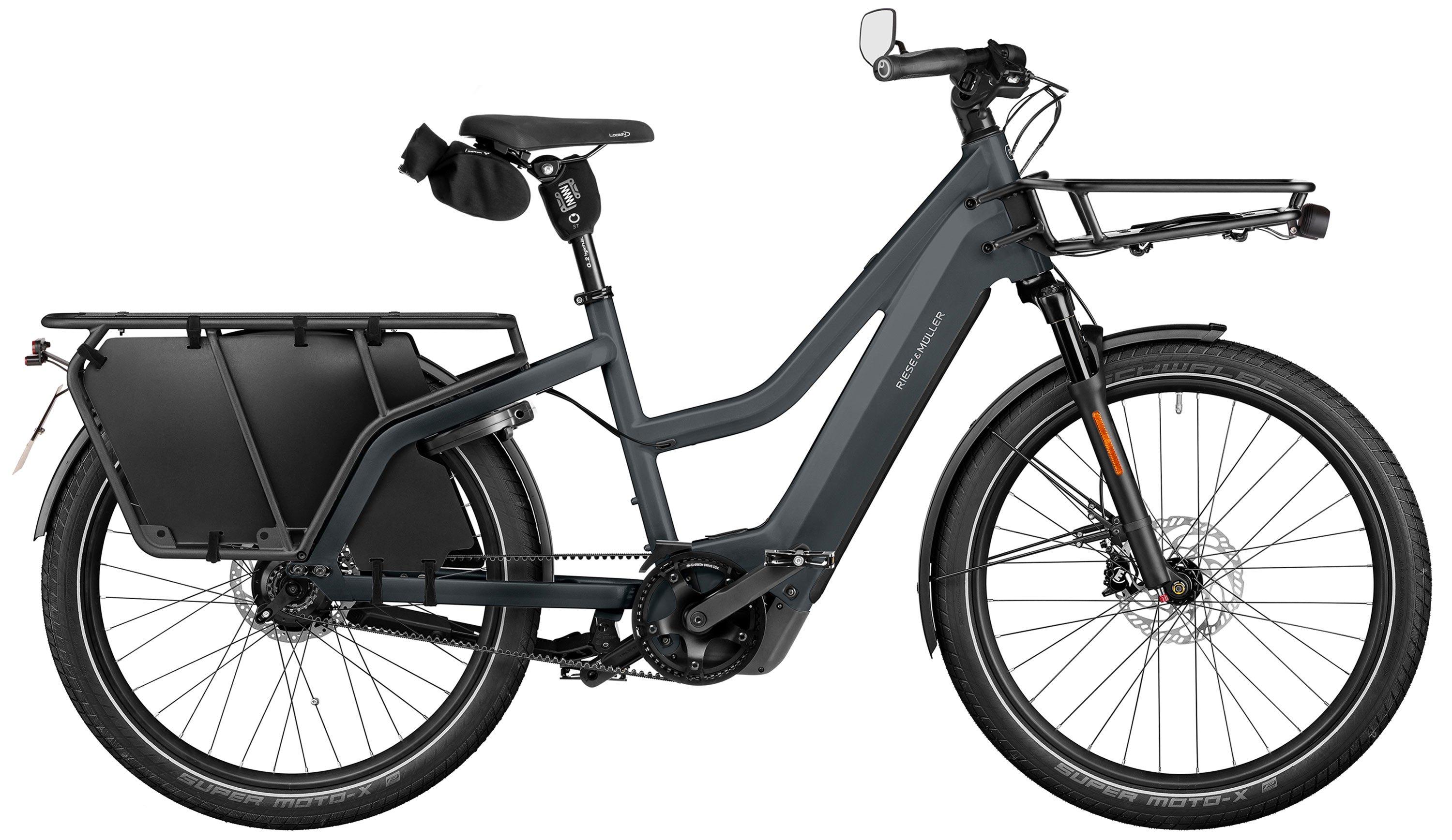 Riese & Müller Multicharger3 Mixte rohloff HS Schwarz/Anthrazit/Grau