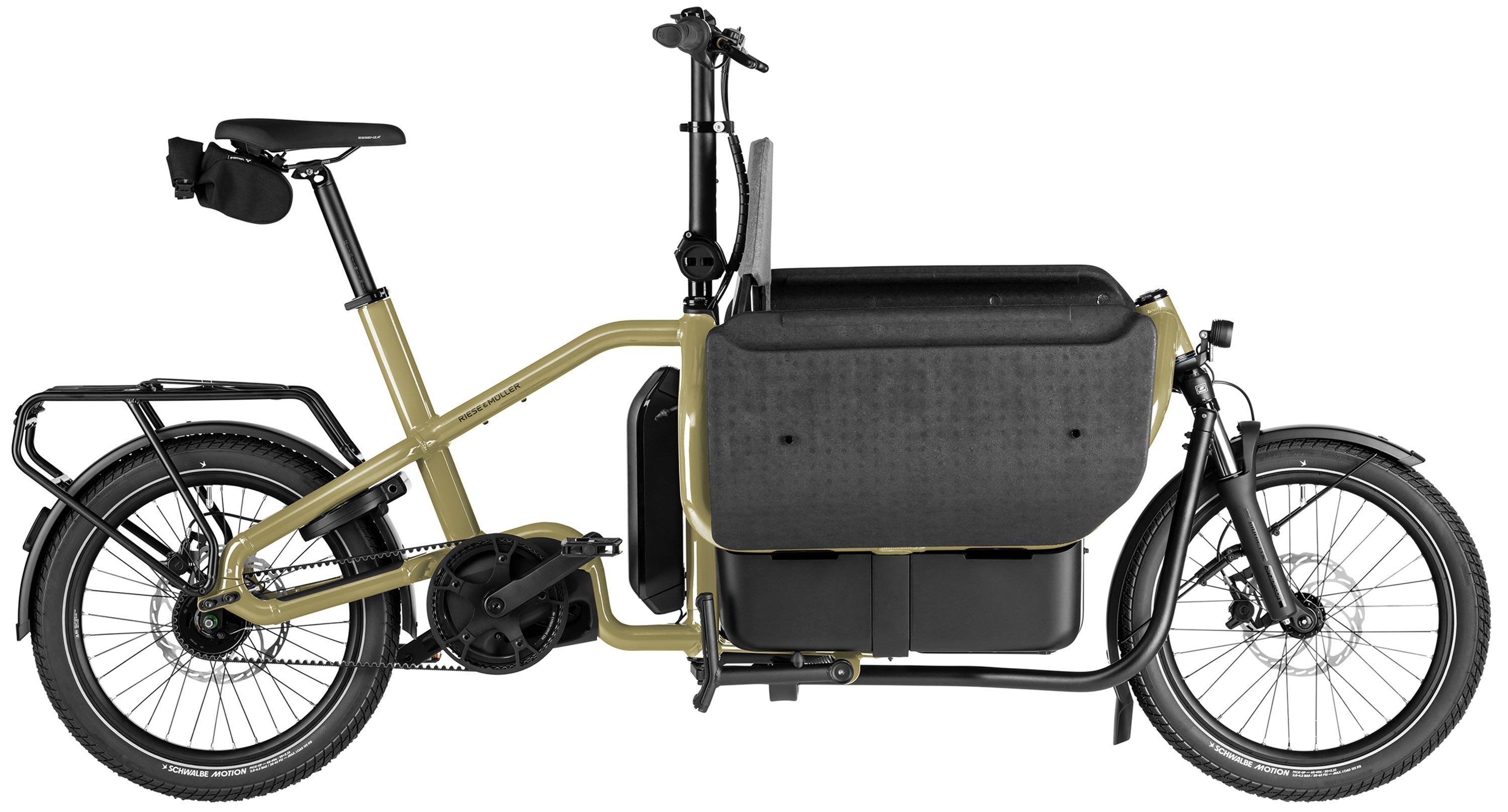 Riese & Müller Carrie2 FAMILY Grün/Braun