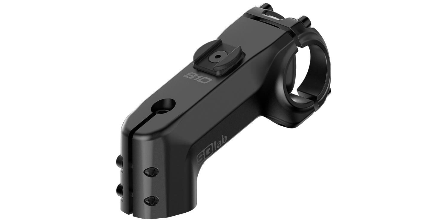 Hochwertiger Vorbau von SQLab, Modell 810, ideal für eine stabile und komfortable Lenkung. Perfekte Ergänzung für j