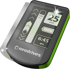 Entdecken Sie das Neodrives Smart MMI Display: Innovatives Design mit Geschwindigkeit, Akkulaufzeit und Uhrzeitanze