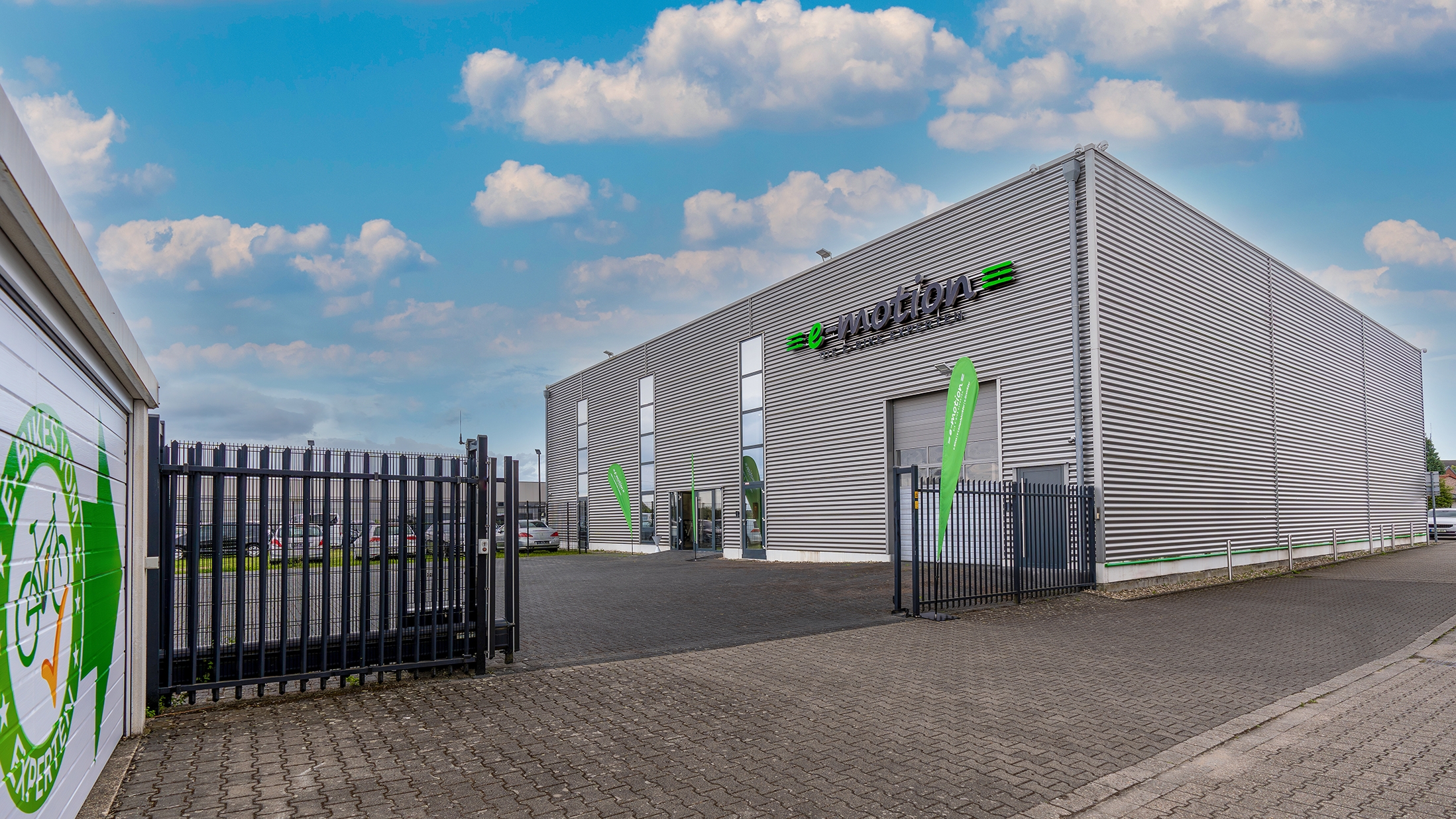 Außenaufnahme der e-motion e-Bike Welt Mönchengladbach