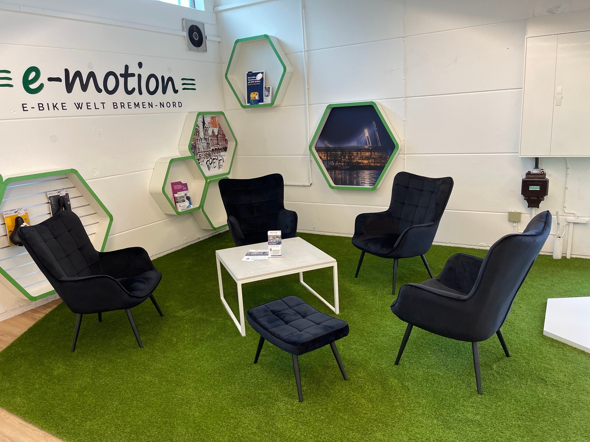 Die e-motion e-Bike Welt in Bremen ist Kooperationspartner vom SV Werder Bremen.