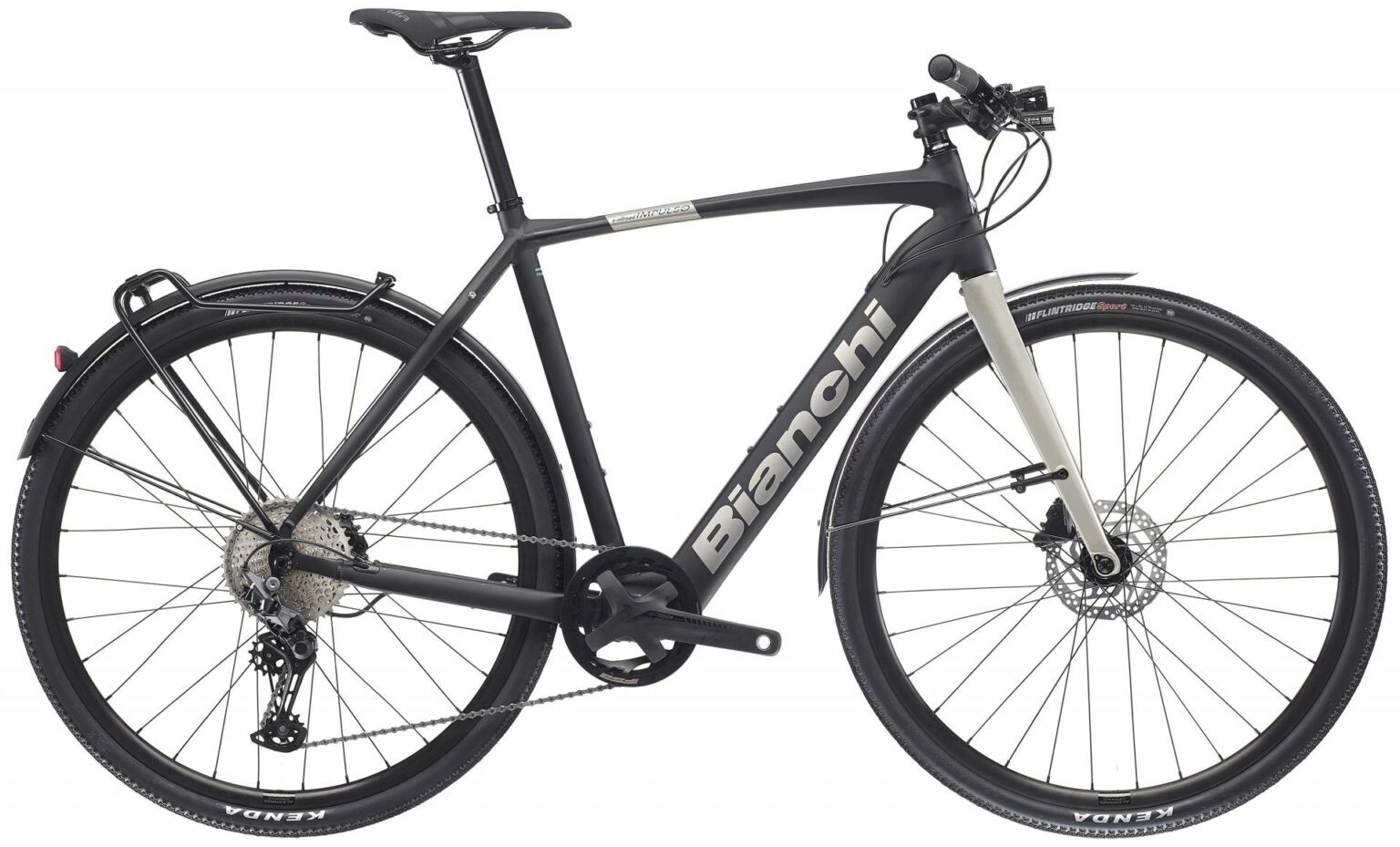 Das Bild zeigt ein Bianchi e-Impulso Gravel