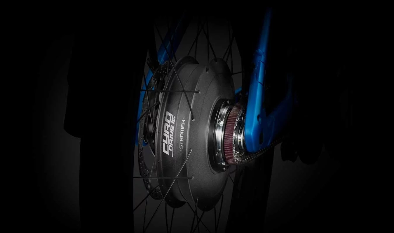 Entdecken Sie den leistungsstarken Stromer Cyro Drive IG Motor für hochwertige E-Bikes. Effiziente Leistung für die