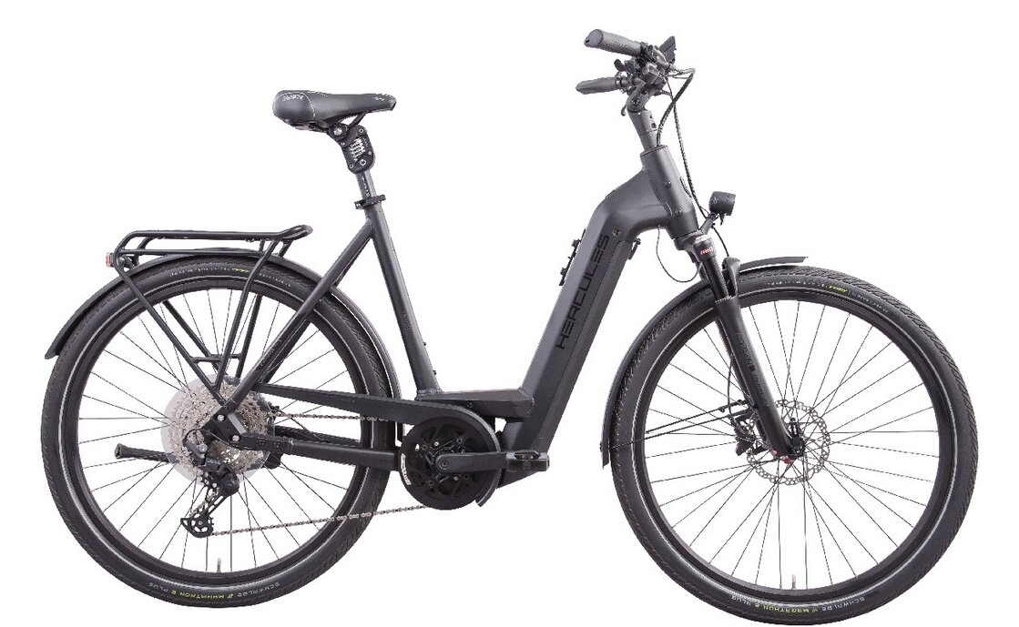 Entdecken Sie das leistungsstarke Hercules E-Bike. Perfekt für Stadtfahrten und bequemes Pendeln, mit elegantem sch