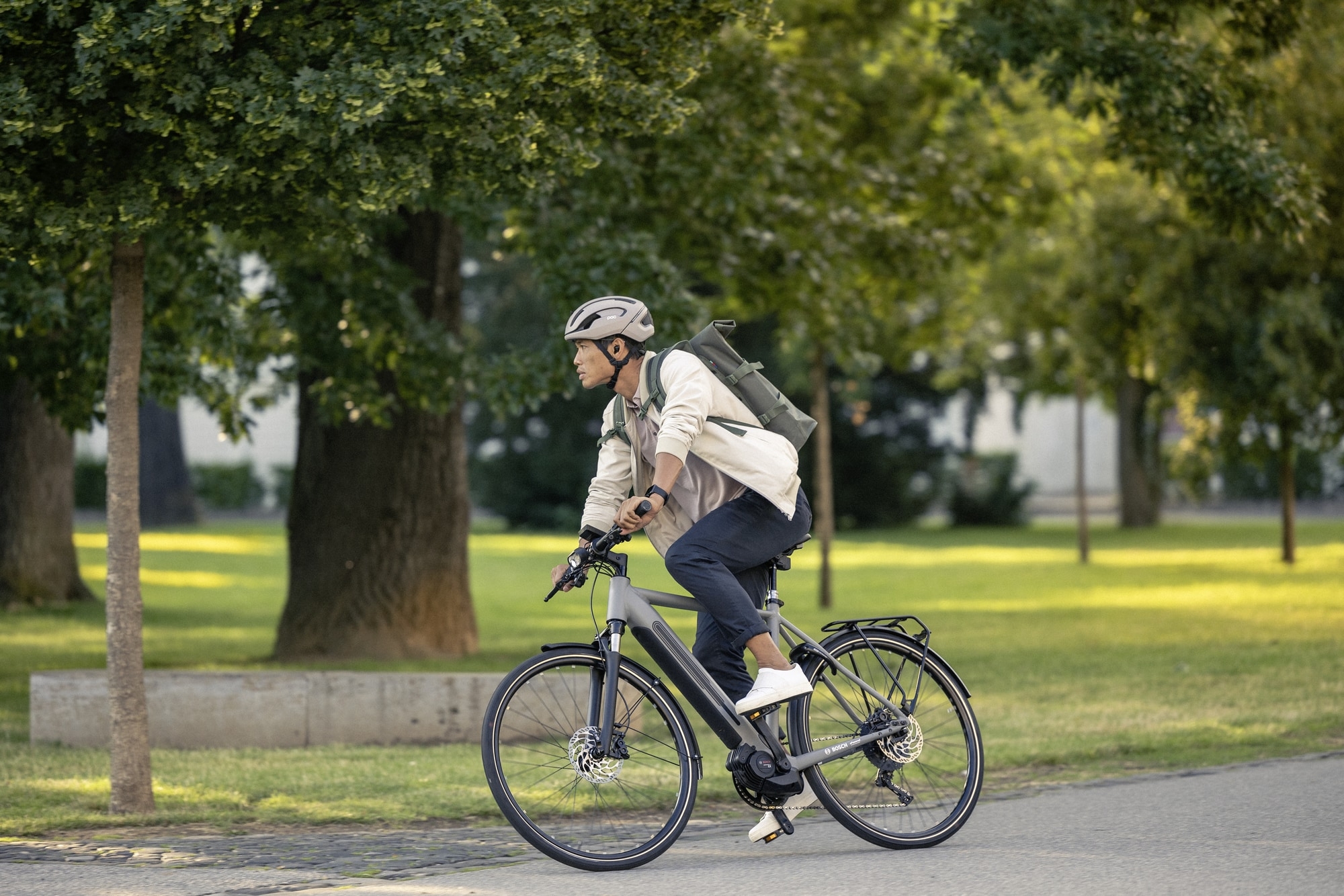 Erleben Sie innovative E-Bike-Technologie von Bosch auf der IAA Mobility. Perfekt für moderne urbane Mobilität.