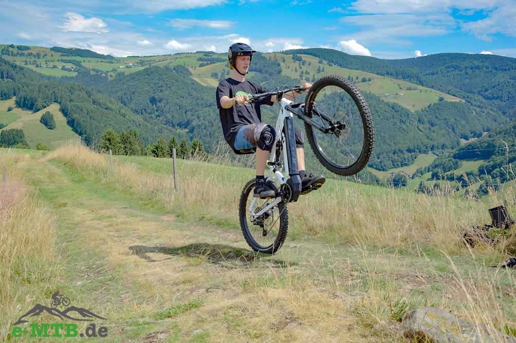 Entdecke das TrailRay 28 E-MTB in Aktion. Perfekt für Outdoor-Abenteuer und anspruchsvolle Trails!