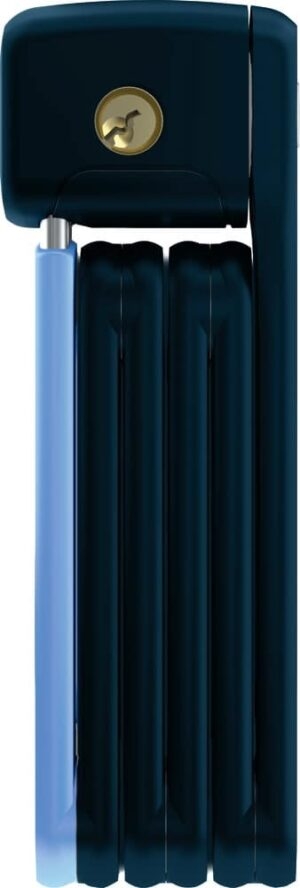 Hochwertiges Faltschloss von Movistar. Robuste Bauweise für sicheren Schutz Ihres Fahrrads. Einfach zu transportier