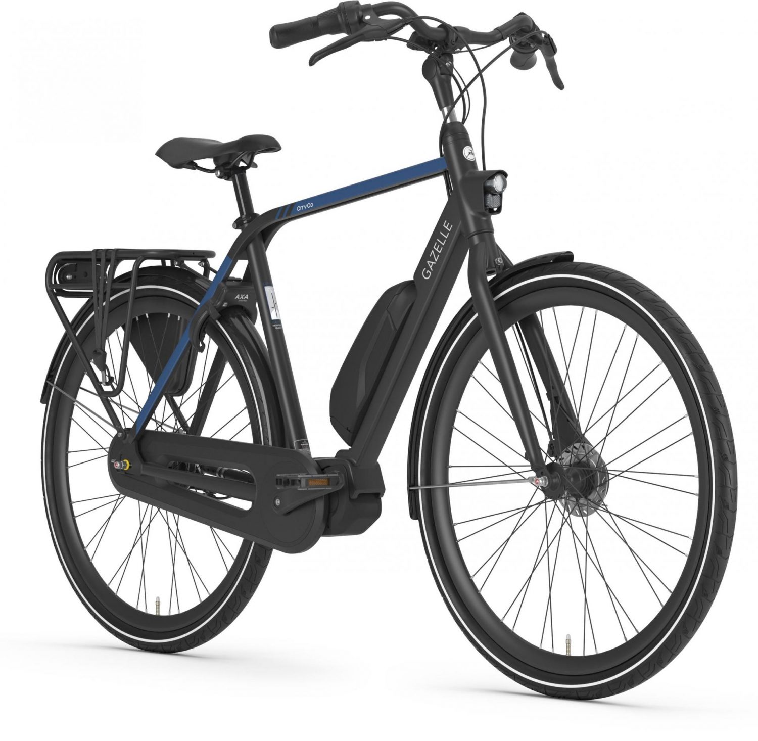 gazelle citygo c3 2020 hybrid trapeze bike black